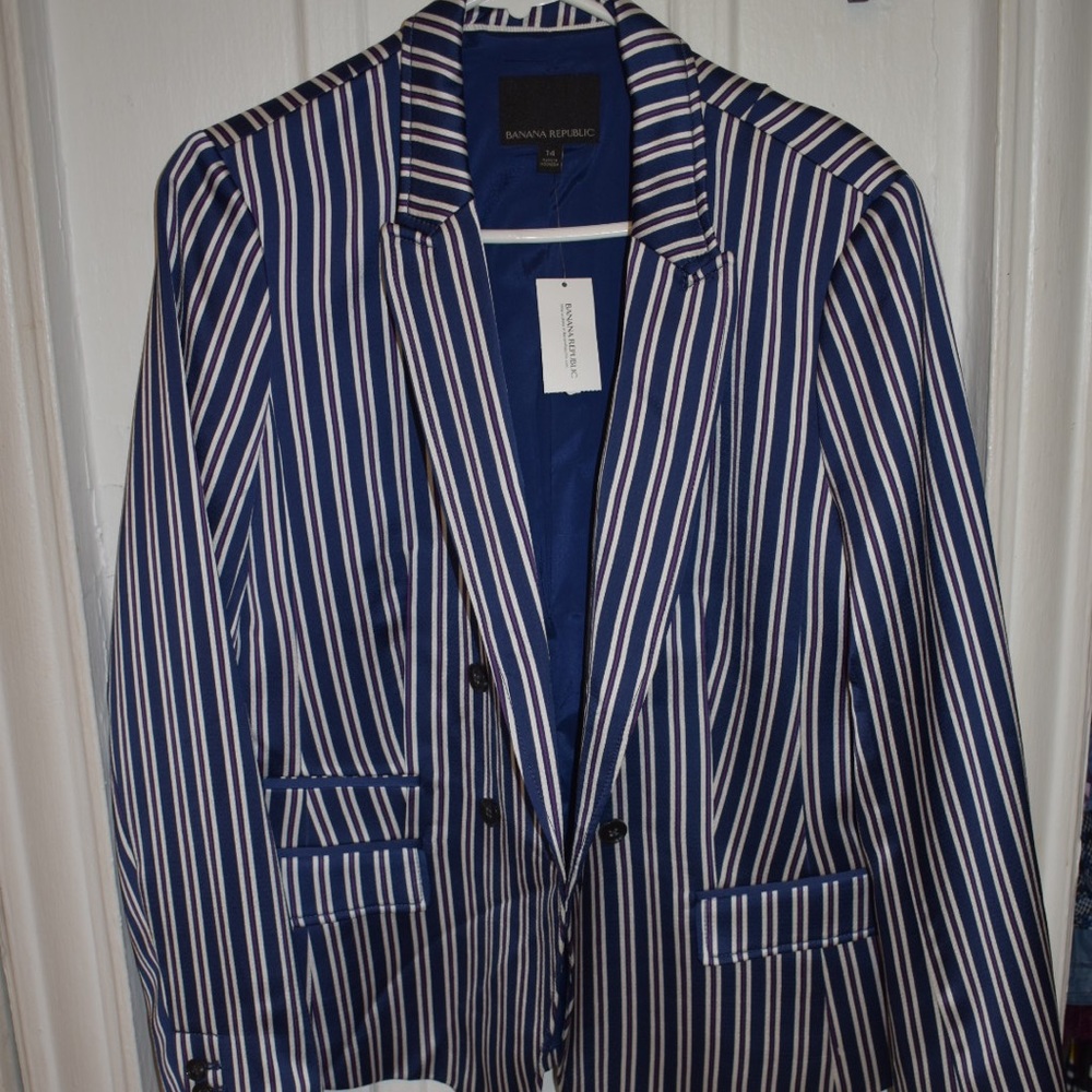 Pin stripe blazer